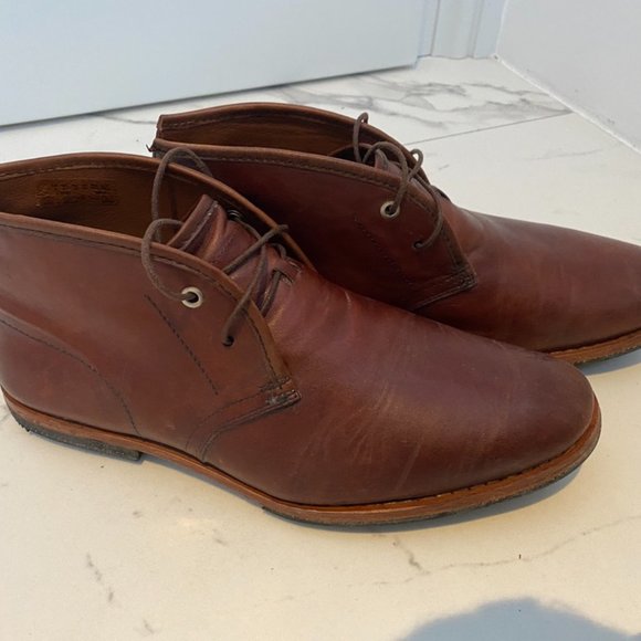 Timberland Deerskin Chukka Ankle Boots Size 9 US/43 EU Brown main image 9